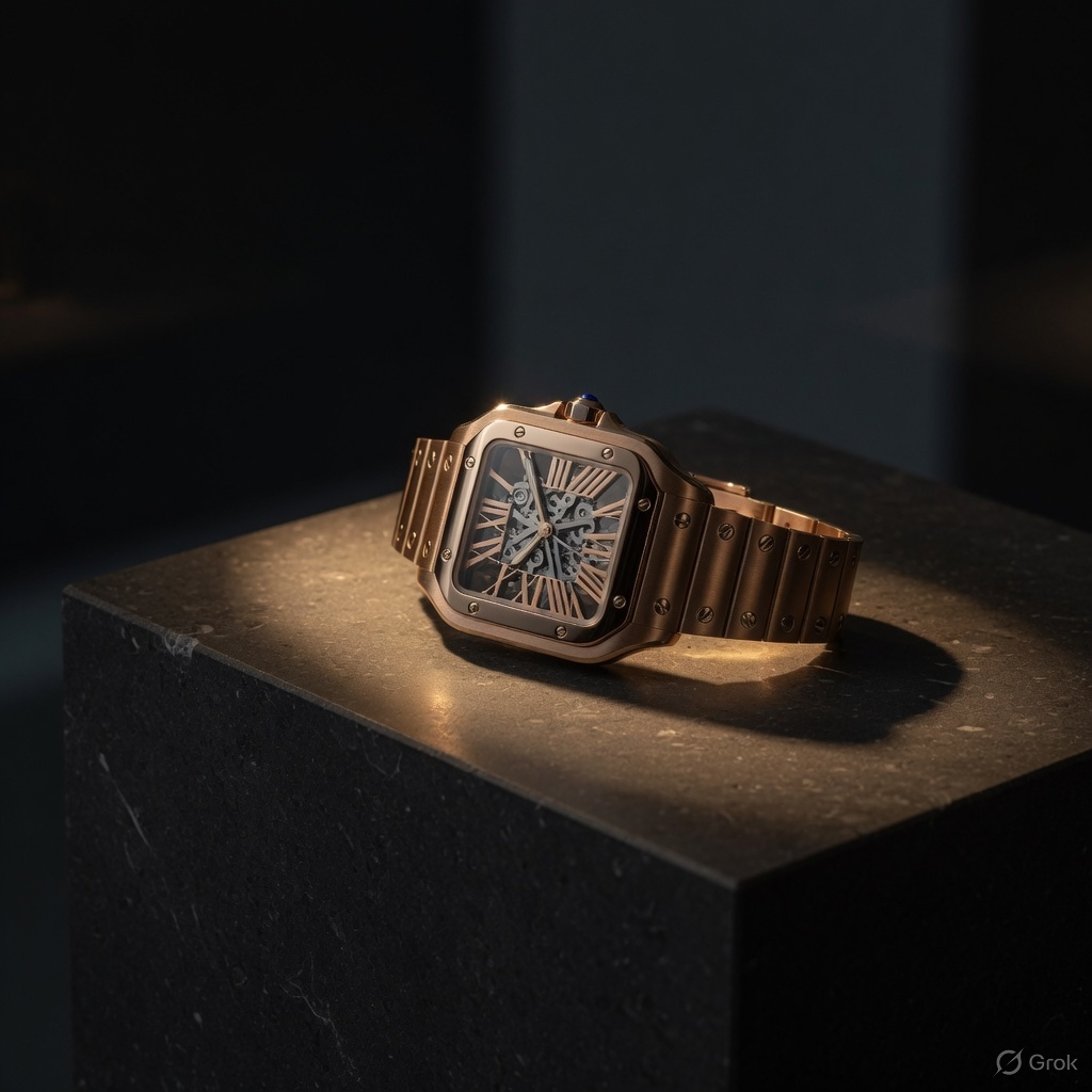 Santos de Cartier Skeleton